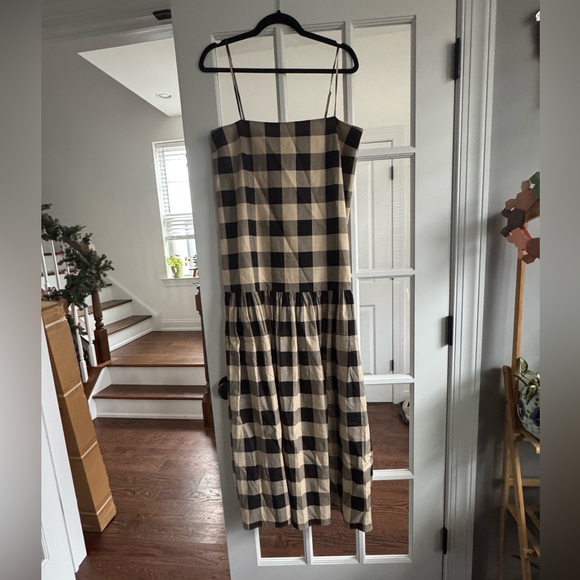 NWT Anthropologie SER.O.YA Ayden Linen Blend Sleeveless Drop-Waist Maxi Dress - Picture 3 of 9